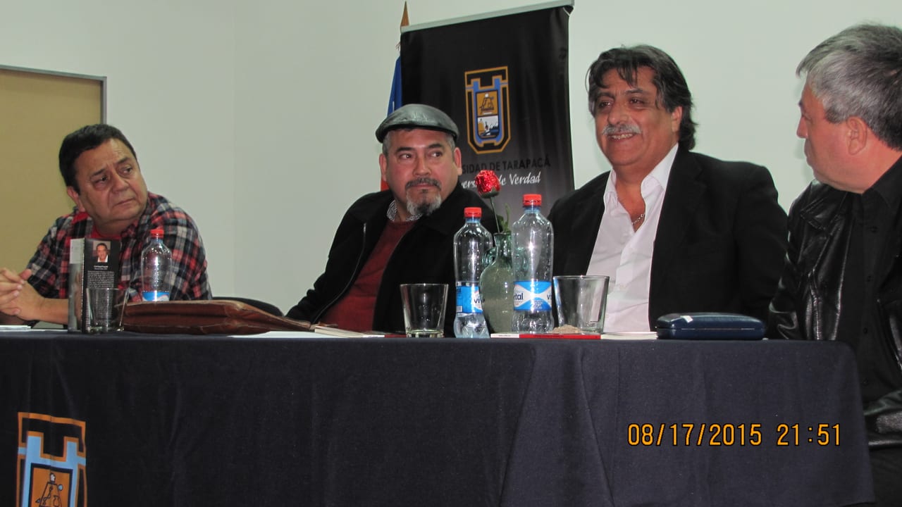 Lanzamiento de Los tambores de Doménico Modugno, Arica